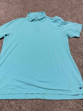Peter Millar Aqua Polo Shirt - Short Sleeve